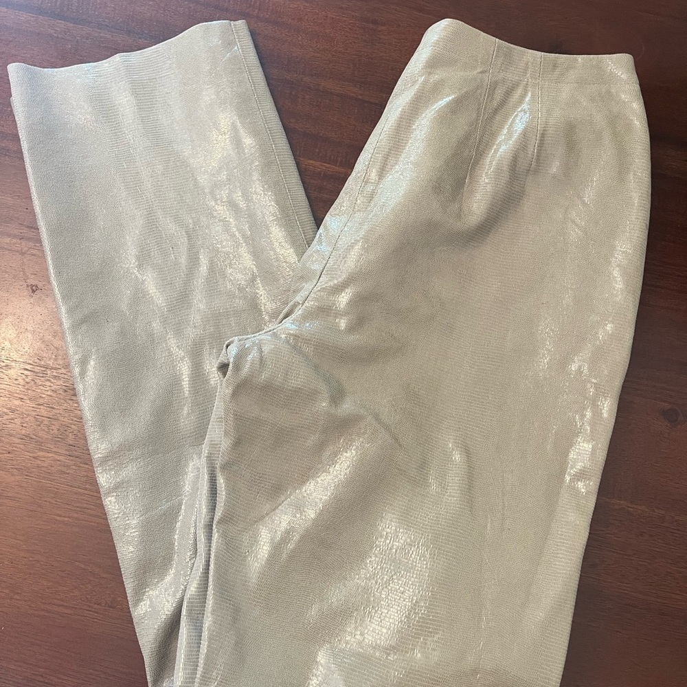 Cerruti 1881 Leather Pants